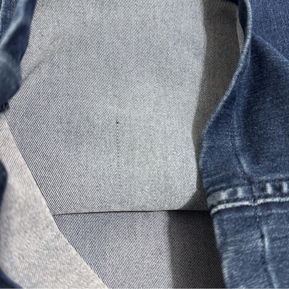 Free People Penny Pull-On Flare Jeans Echo Blue Bell Bottoms Size 28 - Picture 11 of 14